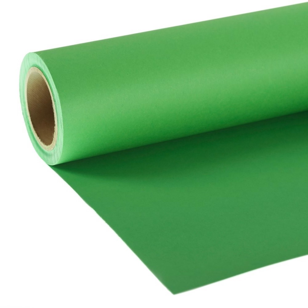 Фон бумажный FST 3,55x15m CHROMAGREEN 1010 хромакей зелёный